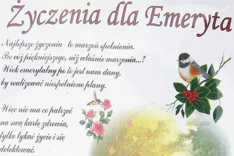 Czego życzyć na emeryturze? Inspirujące pomysły na życzenia