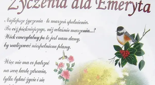 Czego życzyć na emeryturze? Inspirujące pomysły na życzenia